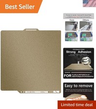 Thicker 0.77mm Textured PEI Build Plate with QR Code for Bambu Lab P2S X2D X1... picture