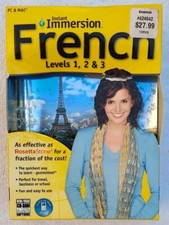 Instant Immersion French Levels 1, 2 & 3 for PC, Mac compare to Rosetta Stone  picture