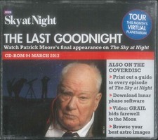 BBC Sky at Night CD-ROM, The Last Goodnight, #94 March 2013, Windows, Mac picture