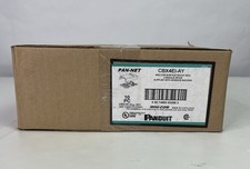 PANDUIT CBX4EI-AY  MINI COM  SURFACE MOUNT BOX  4-MODULE SPACE   1 BOX OF 10 PC picture