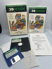 Vintage Key 3-D Design Softkey Software Version 1.0 IBM PC 90s picture