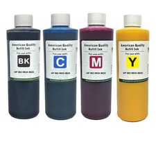 Ink Refill Kit BKCMY Pigment Ink for HP 982 982A 982X Premium Refill Ink 4X500ml picture