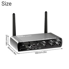 Bluetooth 5.4 Audio Transmitter Receiver Optical Coaxial Plug-Play For TV/PC/PS4 picture
