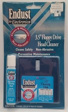 NOS Endust For Electronics 3.5” Floppy Drive Head Cleaner Cleaning Disk & Liquid picture