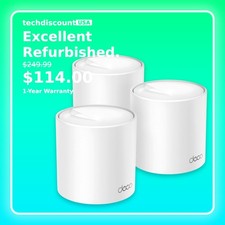 TP-Link Deco AX5000 X5000 Dual-Band Whole Home Mesh Wi-Fi 6 System picture