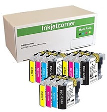 Inkjetcorner Compatible Ink Cartridges Replacement for LC103 BLC103 (3 Black ... picture
