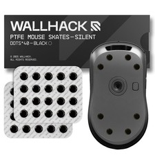 Wallhack PTFE Dot Silent Mouse Skates | Premium Universal for picture