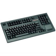 Cherry G8011900LUMEU2 Black Compact USB Keyboard w/ Touchpad picture