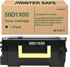 58D1X00 Toner Cartridge Extra High Yield Replacement for Lexmark 58D1X00 Toner picture