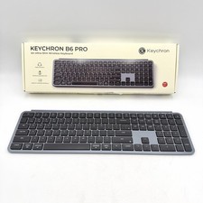 Keychron B6 Pro Custom Wireless Keyboard with Programmable zmk Mac PC Space Gray picture