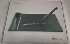 Digital Drawing Pen Tablet with Battery-free Pen By Veikk # S640 New Open Box picture