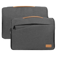 Gray Nylon Neoprene Laptop Protective Case For 13