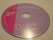 Barbie as Princess Bride PC CD-ROM Windows Mac, 2000 Mattel Loose Disc picture