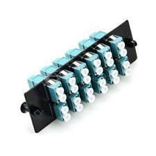 Compatible with Panduit FAP12WAQDLCZ 12 LC Duplex OM3/OM4 Fiber Adapter Panel-80 picture