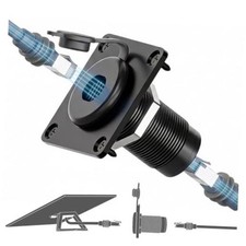 RJ45 Wall Pass Through Kit for Starlink Gen 3 RV Cable Port - IP68 - Waterproof picture