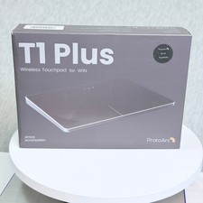 ProtoArc T1 Plus Wireless Touchpad Windows Silver NEW Ultra Slim Multi-Touch picture