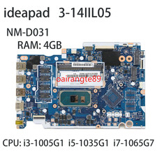 NM-D031 For Lenovo ideapad 3-14IIL05 Motherboard CPU i3 i5-1035G1 i7-1065G7 4GB picture
