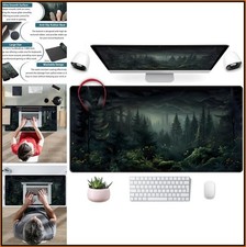 XXL Large Gaming Mouse Pad 31.5x15.75 Inch Non-Slip Rubber Base Desk Mat picture