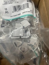 Panduit Netkey Snap-In Blank White Module C Insert, NKBMIW-X - 1 Box Of 50pcs picture