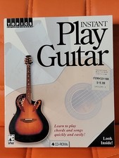 Instant Play Guitar Deluxe Edition (Windows PC CD, 2004) Brand New picture