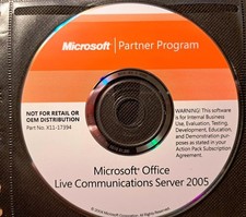 Microsoft Office Live Communications Server  2005 Full Version w/ Key & License picture