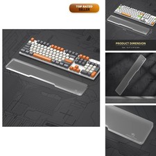 SELORSS Acrylic Keyboard Wrist Rest Full Size Anti-Slip Palm Rest picture