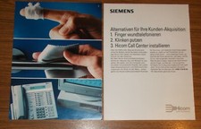 Rare Advertising SIEMENS NIXDORF PCD-4Lsx Personal Computer Hicom 1995 picture