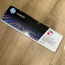 HP 128A (CE323A) Magenta Toner Cartridge For LaserJet Pro CM1415, CP1525 - NEW picture