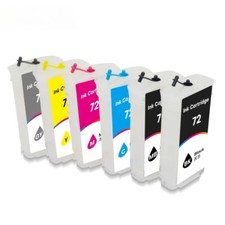 280ML/PC 72 empty ink Cartridge For HP T610 T790 T1100 T1120 T1200 Printer 1set picture