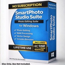 SmartPhoto Studio Photo Editing Software for Windows DVD No Subscription picture