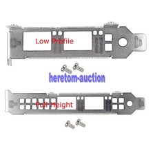 Lot Low Profile/Full Height Bracket for Intel X520-DA2 X520-SR2 X710-DA2 82599ES picture