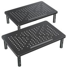 ELIVED 2 Pack Monitor Stand Riser - 3 Height Adjustable Monitor Stand for Lap... picture