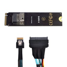CY NGFF M-Key NVME - SFF-8654 Slimline SAS Card Adapter SSD for Mainboard SSD picture