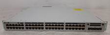Cisco Catalyst 9300 48 Port Gigabit PoE+ Switch 857W PoE+ 1x PSU C9300-48P-E picture