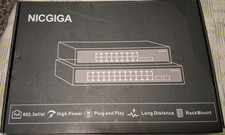 NICGIGA FS2420GP 26-Port Ethernet Switch 24-Port PoE Rack Mount 400W VLAN picture