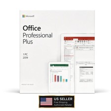Microsoft Office Professional Plus 2019 DVD 1 PC Windows New Sealed Full Version picture