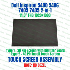Dell Inspiron 7405 P126G LCD Touch Screen IPS Display B140HAB03.1 Assembly picture