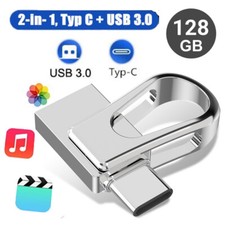 128G Type C Ultra Dual Mini USB 3.0 Flash Drive Memory Stick U Disk Thumb Drive picture