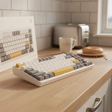 KN85 Wireless Mechanical Keyboard 75% Layout Tri-Mode Connectivity Hot-Swappable picture