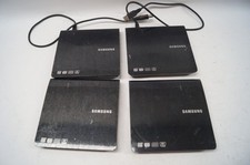 LOT (4) SAMSUNG SE-208 Portable DVD Writer Multi Recorder RW AV WORKING D131 picture