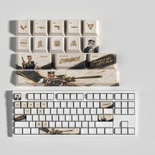 VALORANT CHAMBER 14-Key Keycaps Themed Gaming Keycaps, PBT Sublimation Printing picture
