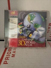 Deluxe Compton's 3d World Atlas Windows Version 3.2 1998 Explore Earth ~ #177 picture