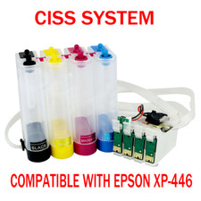 CISS Continuous Ink Supply System Compatible with Epson XP-446 Printer CISS ONLY picture