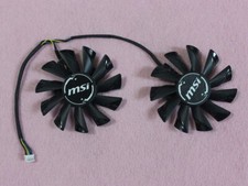 Pair Fans Cooler Fan For MSI ARMOR RX570 RX580 GTX 950 PLD09210S12HH 85mm picture