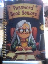 Password Book Seniors Internet Bank Credit Card Software Info Logbook Organizer picture