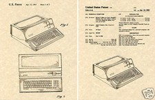 Steve Jobs US PATENT for APPLE III Art Print READY TO FRAME 3 computer 111 picture