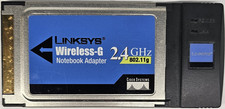 NEW Open box Linksys Wireless G 2.4 GHz 802.11 g Notebook Adapter WPC54G v 1.2 picture