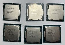 LOT OF 6 Mixed Model Intel Xeon LGA1151 Server CPU Processor picture