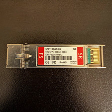 FS SFP-10GSR-85 10Gbps SFP+ SR 850nm 300m LC Transceiver Module x3 picture
