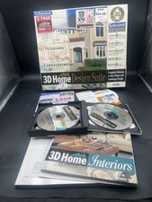 Broderbund 3D Home Design Suite Deluxe 3.0 8 CD-ROM Complete Box PC Software picture